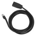 Black 10 Pin 3.5 Mm Jack Car Usb Aux In Cable for Bmw E39 E53 Bm54 X5