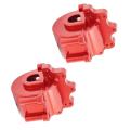 2pcs Metal Front and Rear Gearbox Housing for Sg 1603 Sg 1604,1