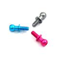 10pcs M3 Metal Hex Ball Head Screws for Tamiya Tt01 Tt02,pink