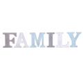 """family"" Decorative Wooden Letters Large Wood (old Color)"