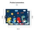 1 Set Of Sunshade Magnetic Suction Car Curtain Cute Cartoon Pattern