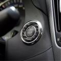 Engine Start Stop Button Panel Cover for Infiniti Q50 Carbon Fiber