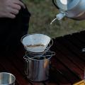 0.8l Water Kettle Ultralight Camping Outdoor Coffee Pot Teapot Home