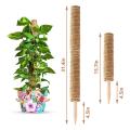 6pcs 16inch Plant Poles for Indoor Plants to Grow, with 12pcs Ties