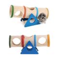 Wooden House Exercise Toys for Hamster, #10 Triangle-hamsters