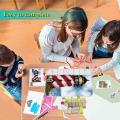 Latch Hook Kits Cushion Rug Making Kit for Adults Kids Beginners