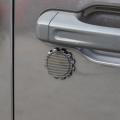 Door Lock Cover Trim for Jeep Wrangler Tj Jk Jku Jl, Abs Carbon Fiber