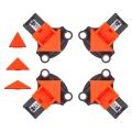 Corner Clamp,angle Clamp Tools with 12pcs Right Angle Clamp