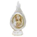 Jesus Statue Virgin Mary and Child Nativity Baptism Resin Ornament C