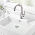 Basin Sink Waste Popup, Click Clack Sprung Plug with Overflow, Chrome
