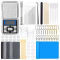 194piece Resin Tools, Resin Starter Kit with Digital Pocket Scale