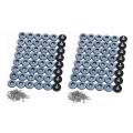 96pcs Furniture Gliders Ptfe Easy Moving Sliders (25mm Round)