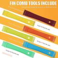 2pcs Different Fin Comb Condenser Fin Radiator Repair Clean Tool Set
