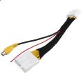 Car 24pin Video Input Rca Adapter Cable for Renault Stepway Vivaro 4