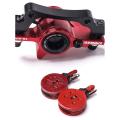 Bike Brake Pads Resin Bicycle Cycling Braking Disc Pad Parts,red