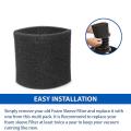 Foam Sleeve Vacuum Filter for Shop Vac 90304, Wet Dry Vacuum Cleaner