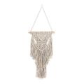 Macrame Wall Hanging Hand Woven Art Macrame Tapestry with Tassel