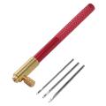Crochet Hooks Knitting Tool with 3x Needles Sewing Accessories