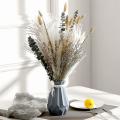 Dried Flower Bouquet ,17inch White Pampas Grass Decor for Home Table