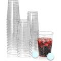 Clear Plastic Cups,silver Glitter Plastic Tumblers Reusable Drink