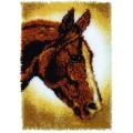 Home Decor Diy Latch Hook Kit Rug Canvas 3d Printing Animal Horse
