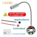 2pcs Dc 12v Reading Light with Usb Port, Rv Interior Lights(silver)