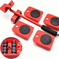 5 PCS Heavy Furniture Shifter Lifter Moving Wheel Slider Mover Moves Furniture Tool