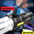 4 LED + 1 COB Multi-Functional Torch Work Lights [ USB Rechargeable ] Flashlight Hand Lamp