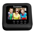 Danmini W5 2.4 inch Screen 2.0MP Security Camera No Disturb Peephole Viewer Doorbell, Support TF Car