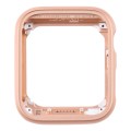 For Apple Watch Series SE 2022 44mm Aluminum Alloy Middle Frame Bezel Plate(Rose Gold)
