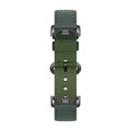 Original For Xiaomi Mi Band 8 Nylon Braided + Leather Watch Band(Green)