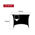 For Nissan 350Z 2003-2005 2pcs Car Rear Of Center Console Decorative Stickers, Left and Right Drive