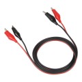 Dual Alligator Clip Test Lead Probe Cable, Length: 1m