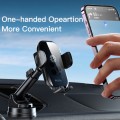 Yesido C197 15W 2 in 1 Suction Cup Type Wireless Charging Car Holder Set (Black)