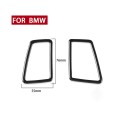 For BMW 3 Series E90 2005-2012 2pcs Car Instrument Air Outlet Frame Decorative Sticker, Left and Rig