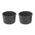 For Ford F150 2009-2014 2pcs Car Rear Console Water Cup Holder