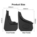 For LandRover Defender 2020-2022 4pcs/Set Car Auto Soft Plastic Splash Flaps Fender Guard