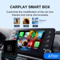 Car Intelligent AI Box Original Car Wired to Wireless Carplay