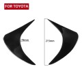 Pair Car Front Lamp Eyebrow Soft Decorative Sticker for Toyota GT86 2013-2020