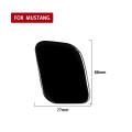 For Ford Mustang 2015-2020 Car Driver Seat Storage Box Decorative Sticker, Right Drive (Black)