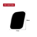 For Ford Mustang 2015-2020 Car Driver Seat Storage Box Decorative Sticker, Left Drive (Black)