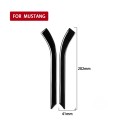 For Ford Mustang 2015-2020 Car Window Lift Side Decorative Sticker, Left and Right Drive Universal (