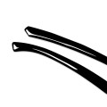 For Nissan 370Z Z34 2009- Car Dashboard Decorative Sticker, Left and Right Drive Universal (Black)