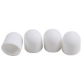 4 PCS Silicone Motor Guard Protective Covers for DJI Spark(White)