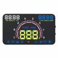 E350 5.8 inch Car HUD / OBD2 Vehicle-mounted Gator Automotive Head Up Display Security System with M