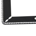 2 PCS Stainless Steel License Plate Frame Simple and Beautiful Car License Plate Frame Holder Univer