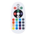 2 PCS Colorful 39MM T10 Port Remote Control Car Dome Lamp LED Reading Light with 12 LED Lights
