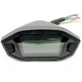 B2912 Motorcycle Modified Instrument Panel 12V LCD Display Odometer Mileage 2-4 Cylinder Speedometer