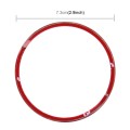 4 PCS Car Aluminum Wheel Hub Deroration Ring For Cadillac(Red)
