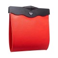 Car Multifunctional LED Design Hanging Folding Garbage Bin Storage Box (Red)